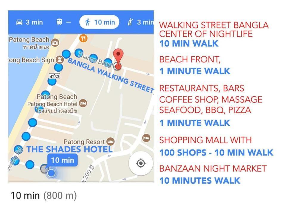 Long Beach Hotel Patong Екстериор снимка